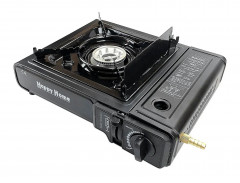 Kingsale Kingsale Gaskocher Portabler Campingkocher 1-flammig Gas-/ Gaskartuschen Kocher 2200W  Газовая плита Kingsale, портативная походная плита, газовая плита с 1 конфоркой/газовым картриджем, 2200 Вт