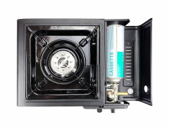 Kingsale Kingsale Gaskocher Portabler Campingkocher 1-flammig Gas-/ Gaskartuschen Kocher 2200W  Газовая плита Kingsale, портативная походная плита, газовая плита с 1 конфоркой/газовым картриджем, 2200 Вт