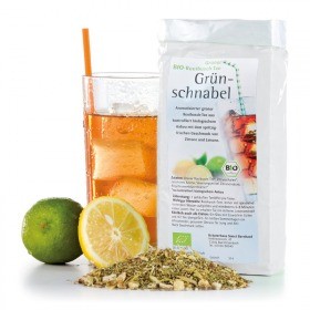 Krauterhaus Sanct Bernhardt Organic green Rooibos Tea "Gr?nschnabel/sapling" 250 g