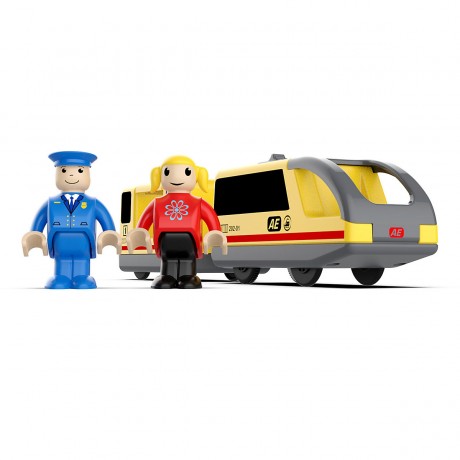 Syntek Bauklotze fur Kinder Selbstgebauter magnetischer Zug fur Kinder mit Holzschienen Конструкторы для детей Самодельный магнитный поезд для детей с деревянными рельсами