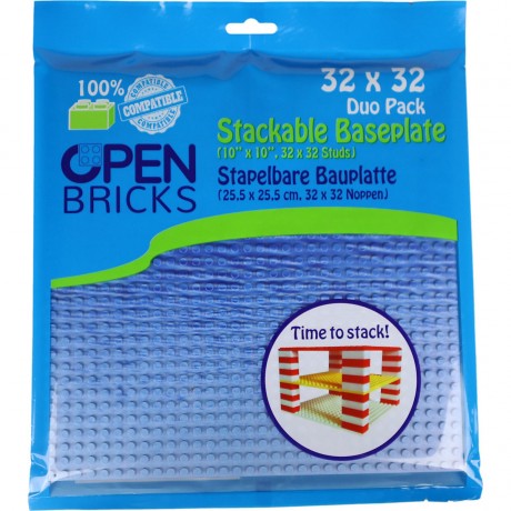 Open Bricks Stapelbare Bauplatte (25 Штабелируемая сборочная плита (25-я