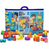 Mattel MEGA BLOKS Bauset mit extra grossem Bausteinebeutel mit 300 grossen Bausteinen Строительный набор MEGA BLOKS с очень большой сумкой для строительных блоков с 300 большими строительными блоками