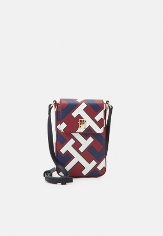 Tommy Hilfiger ICONIC PHONE POUCH MONO Phone case corporate mix ICONIC PHONE POUCH MONO Чехол для телефона корпоративный микс