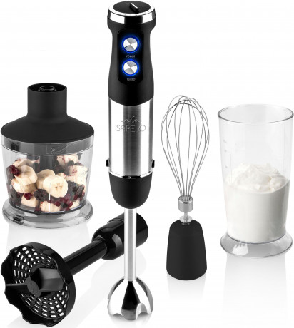 eta eta Stabmixer SAPELO ETA501390010, 800 W, mit Spezialaufsatz zum Stampfen von Kartoffeln ручной блендер eta SAPELO ETA501390010, 800 Вт, со специальной насадкой для пюре