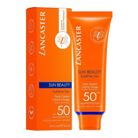 Lancaster Sun Beauty Face Cream SPF50  Солнцезащитный крем для лица SPF50