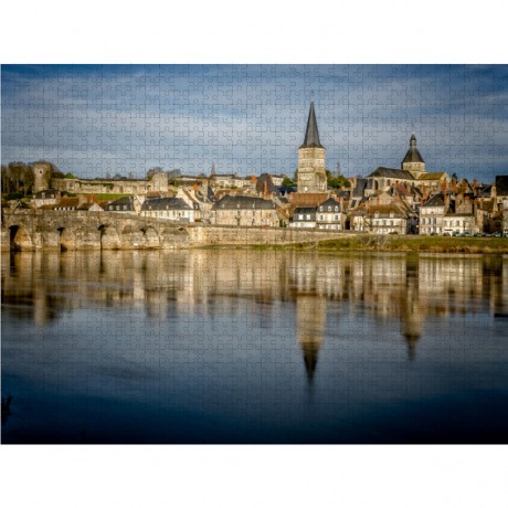 CALVENDO Puzzle CALVENDO Puzzle Nievre: La Charite-sir-Loire Пазл CALVENDO Puzzle Nievre: La Charite-sir-Loire