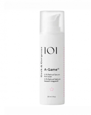 Geek & Gorgeous SET C-Glow 15% Vitamin C + A-Game 10 retinal 0,1%, Набор сывороток для ухода за лицом для женщин (Венгрия), против пигментации, морщин и тусклости кожи, C-Glow витамин C 15%, A-Game ретиналь 0,1%, 15мл + 15мл