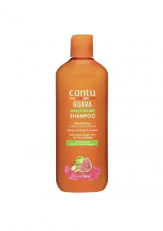 Cantu Guava & Ginger Scalp Relief SET: shampoo + conditioner+ peeling, Набор шампунь 400 мл + кондиционер 400 мл + пилинг 180 мл, против зуда и перхоти, уход за кожей головы