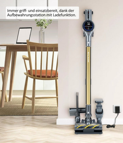 Genius Genius Akku-Bodenstaubsauger INVICTUS X8 Aufbewahrungsstation mit Ladefunktion, Aufbewahrungsstation mit Ladefunktion auch fur X8 Pro geeignet  Беспроводной пылесос Genius INVICTUS X8, станция хранения с функцией зарядки, станция хранения с функцие