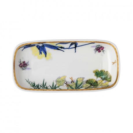 Rosenthal Rosenthal Heritage Turandot white Ablageschale 14,5x7 cm  Поднос Rosenthal Heritage Turandot белый 14,5x7 см