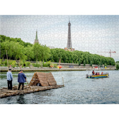 CALVENDO Puzzle CALVENDO Puzzle In der Nahe des Eiffelturms Пазл CALVENDO Puzzle Возле Эйфелевой башни