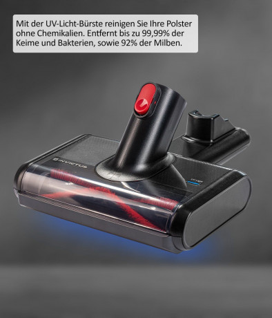 Genius Genius Akku-Hand-und Stielstaubsauger Invictus X9 Facelift Kabellos 20-tlg., Akkustaubsauger, 450,00 W, beutellos HEPA Filter, Aufbewahrungsstation mit Ladestation LED Burste Set AKKU bis zu 55 Min Genius беспроводной ручной пылесос Invictus