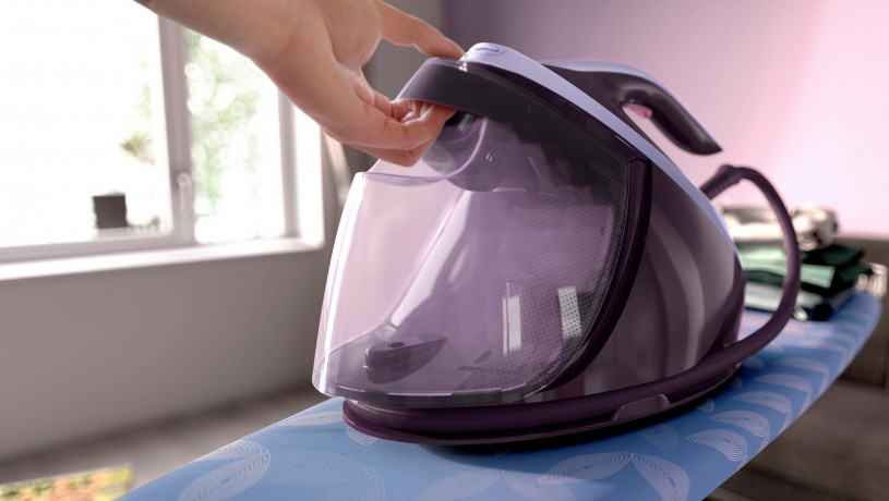 Philips Philips Dampfbugelstation PerfectCare 7000 Series PSG7050/30, 1800 ml Wassertank, 2.400 Watt, OptimalTemp, 600 gr Dampfstoss Паровая гладильная станция Philips PerfectCare 7000 Series PSG7050/30, резервуар для воды 1800 мл, 2400 Вт, OptimalTemp,