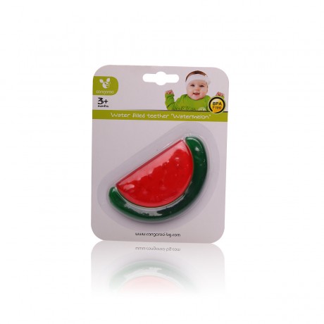 MONI Beissring Wassermelone Kuhlbeissring als Zahnungshilfe Beissringe Арбузное прорезывательное кольцо Прорезывающее кольцо Kuhl в качестве вспомогательного средства при прорезывании зубов Прорезыватели