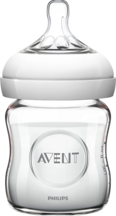 Philips AVENT	 Glasflasche Стеклянная Бутылочка для Удобного Кормления Малыша120ml, 1 шт