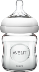 Philips AVENT	 Glasflasche Стеклянная Бутылочка для Удобного Кормления Малыша120ml, 1 шт