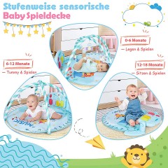 COSTWAY® Spielbogen Giraffe  Lowe mit Licht Играйте в арочного жирафа со светом