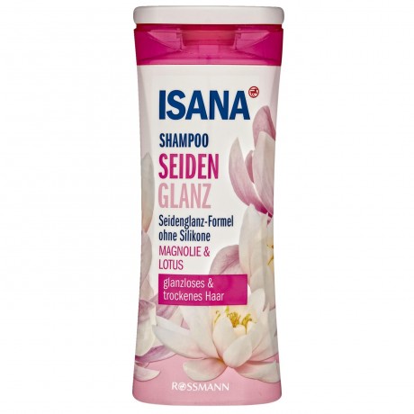 ISANA Seidenglanz Shampoo Шампунь с пшеничным Пантенолом, придаёт блеск волосам, 300 мл