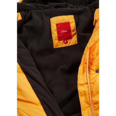 s.Oliver Steppjacke mit Teddyplusch-Futter Outdoorjacken Стеганая куртка с подкладкой из плюшевого плюша Куртки для активного отдыха