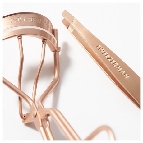 Tweezerman Brow & Lash Geschenkset Rosegold  Подарочный набор для бровей и ресниц розовое золото