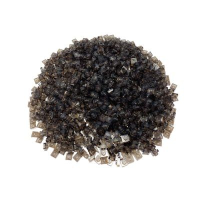 LEGO LEGO 1x1 Platten transparent Schwarz - Trans plate 3024 - 500x Пластины LEGO 1x1 прозрачные черные - Пластина Trans 3024 - 500x