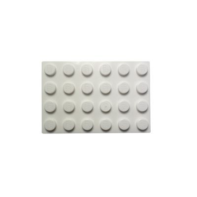 LEGO LEGO 4X6 Platten Weiss - White Plate 3032 - Brandneu - 50x Тарелки LEGO 4X6 White — Белая тарелка 3032 — Совершенно новая — 50x