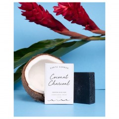 Earth Harbor Coconut Charcoal Purifying Facial Soap  Очищающее мыло для лица с кокосовым углем
