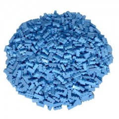 LEGO LEGO 1x3 Steine Hellblau  - 500 Stuck - Light blue bricks 3622 LEGO 1x3 кубики голубого цвета - 500 штук - Голубые кубики 3622