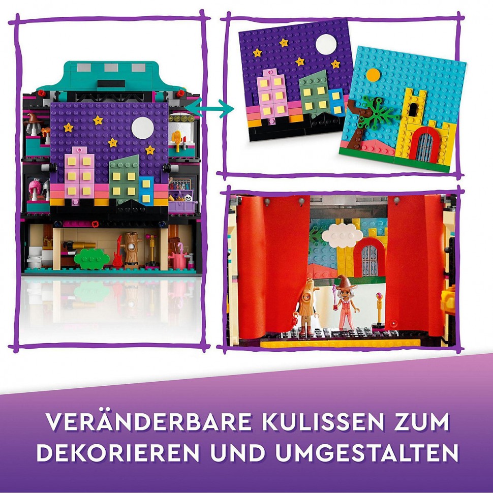 Купить LEGO Friends 41714 Andreas Theaterschule ЛЕГО Театральная школа  Андреа в интернет-магазине Diskontshop.eu Германия всего за 16 299 руб. в