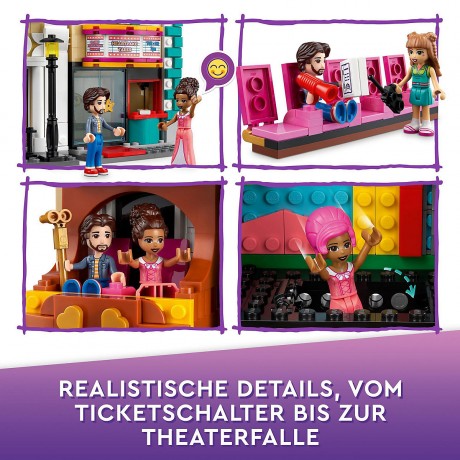 LEGO Friends 41714 Andreas Theaterschule ЛЕГО Театральная школа Андреа