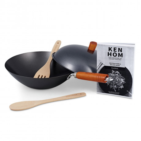 Ken Hom Ken Hom Wok-Set 5-tlg.  schwarz Набор вок Ken Hom, 5 предметов.