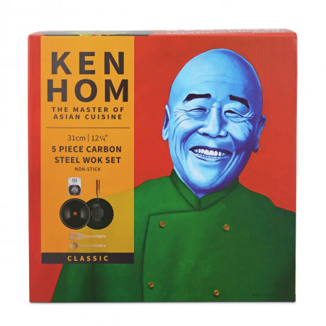 Ken Hom Ken Hom Wok-Set 5-tlg.  schwarz Набор вок Ken Hom, 5 предметов.