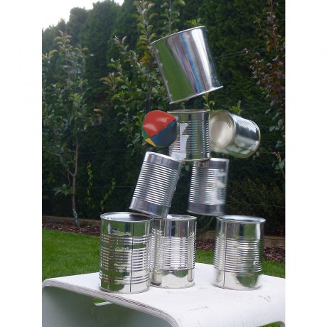 L.A. Sports Garten Kinder-Party-Set 20-teilig Spieleset Kindergeburtstag 4 vers. Spiele Садовый набор для детского праздника