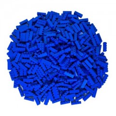 LEGO LEGO 1x4 Steine Blau - 1000 Stuck - Blue bricks 3010 LEGO 1x4 кирпичи синие - 1000 штук - Синие кирпичи 3010
