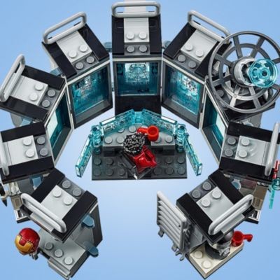 LEGO LEGO Marvel Super Heroes 76125 Iron Mans Werkstatt LEGO Marvel Super Heroes 76125 Мастерская Железного человека
