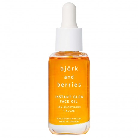 Bjork Berries Sea Buckthorn & Algae Instant Glow Face Oil Мгновенное сияющее масло для лица с облепихой и водорослями
