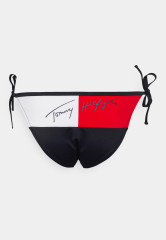 Tommy Hilfiger CHEEKY STRING SIDE TIE CURVE Bikini bottoms desert sky CHEEKY STRING SIDE TIE CURVE Плавки бикини небо пустыни