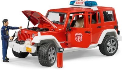 Bruder Bruder 02528 Jeep Wrangler Feuerwehr Einsatzfahrzeug Brother 02528 Jeep Wrangler Пожарная машина скорой помощи