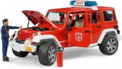 Bruder Bruder 02528 Jeep Wrangler Feuerwehr Einsatzfahrzeug Brother 02528 Jeep Wrangler Пожарная машина скорой помощи