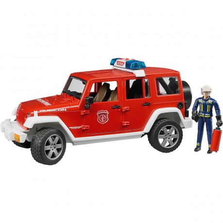 Bruder Bruder 02528 Jeep Wrangler Feuerwehr Einsatzfahrzeug Brother 02528 Jeep Wrangler Пожарная машина скорой помощи