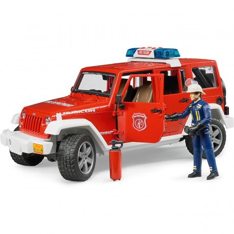 Bruder Bruder 02528 Jeep Wrangler Feuerwehr Einsatzfahrzeug Brother 02528 Jeep Wrangler Пожарная машина скорой помощи