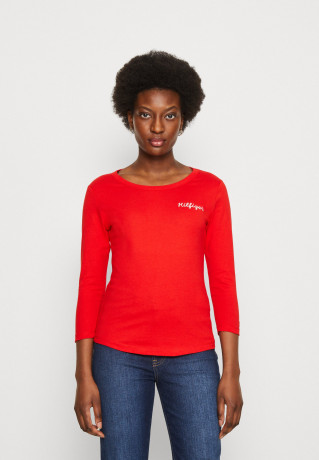 Tommy Hilfiger SLIM ROPE PUFF PRINT Long sleeved top fireworks SLIM ROPE PUFF PRINT Топ с длинными рукавами салют