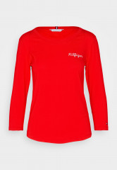 Tommy Hilfiger SLIM ROPE PUFF PRINT Long sleeved top fireworks SLIM ROPE PUFF PRINT Топ с длинными рукавами салют