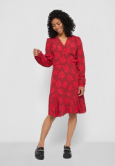 Tommy Hilfiger KNEE DRESS  Day dress mid scale / pink splendor ПЛАТЬЕ НА КОЛЕНАХ Повседневное платье средняя гамма / розовое великолепие