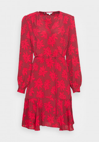 Tommy Hilfiger KNEE DRESS Day dress mid scale / pink splendor ПЛАТЬЕ НА КОЛЕНАХ Повседневное платье средняя гамма / розовое великолепие