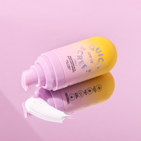 The Quick Flick Quick Screen SPF50+ Prep Primer Moisturiser and Blue Light Defence Quick Screen SPF50+ Prep Primer Увлажняющий крем и защита от синего света