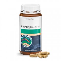Krauterhaus Sanct Bernhardt Green-lipped Mussel Capsules Новозеландские зеленогубые мидии (ГАГ), 150 капсул