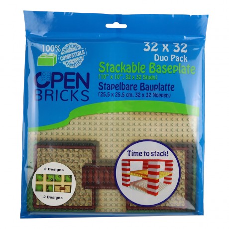 Open Bricks OPEN BRICKS Bauplatten Duo Pack Farm Kreuzung OPEN BRICKS Строительные панели Duo Pack Farm Junction