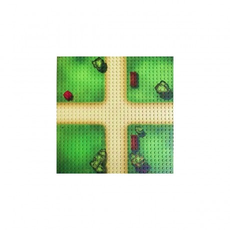 Open Bricks OPEN BRICKS Bauplatten Duo Pack Farm Kreuzung OPEN BRICKS Строительные панели Duo Pack Farm Junction