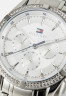 Tommy Hilfiger CASE WITH BEZEL DIAL BRACELET Chronograph watch silver-coloured КОРПУС С БЕЗЕЛЕМ БРАСЛЕТ Часы с хронографом серебристый